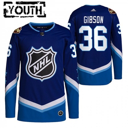 Dětské Hokejový Dres Anaheim Ducks John Gibson 36 2022 NHL All-Star Modrý Authentic